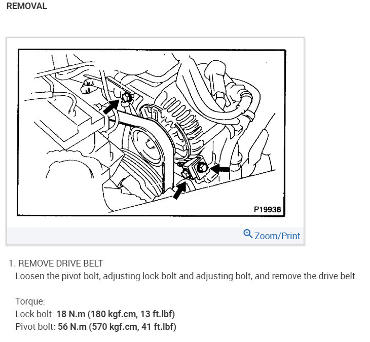 Engine Squeaking Issue with One of the Belts or Pulleys