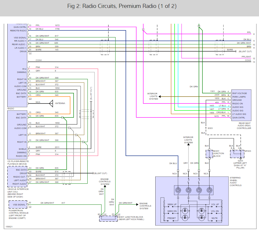Radio Wiring Diagrams Please?: Radio Turns on All the Dials Work