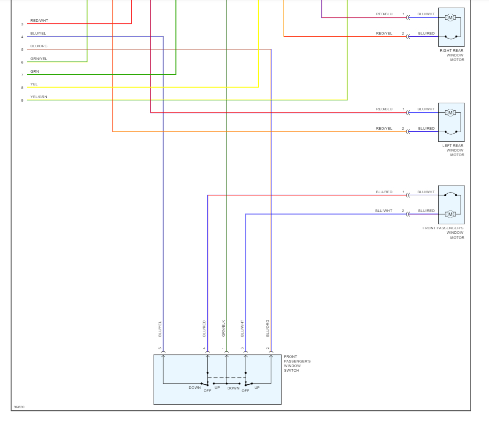 Drivers Side Power Window Not Working: the Power Window on ... 2005 honda cr v power window wiring diagram 