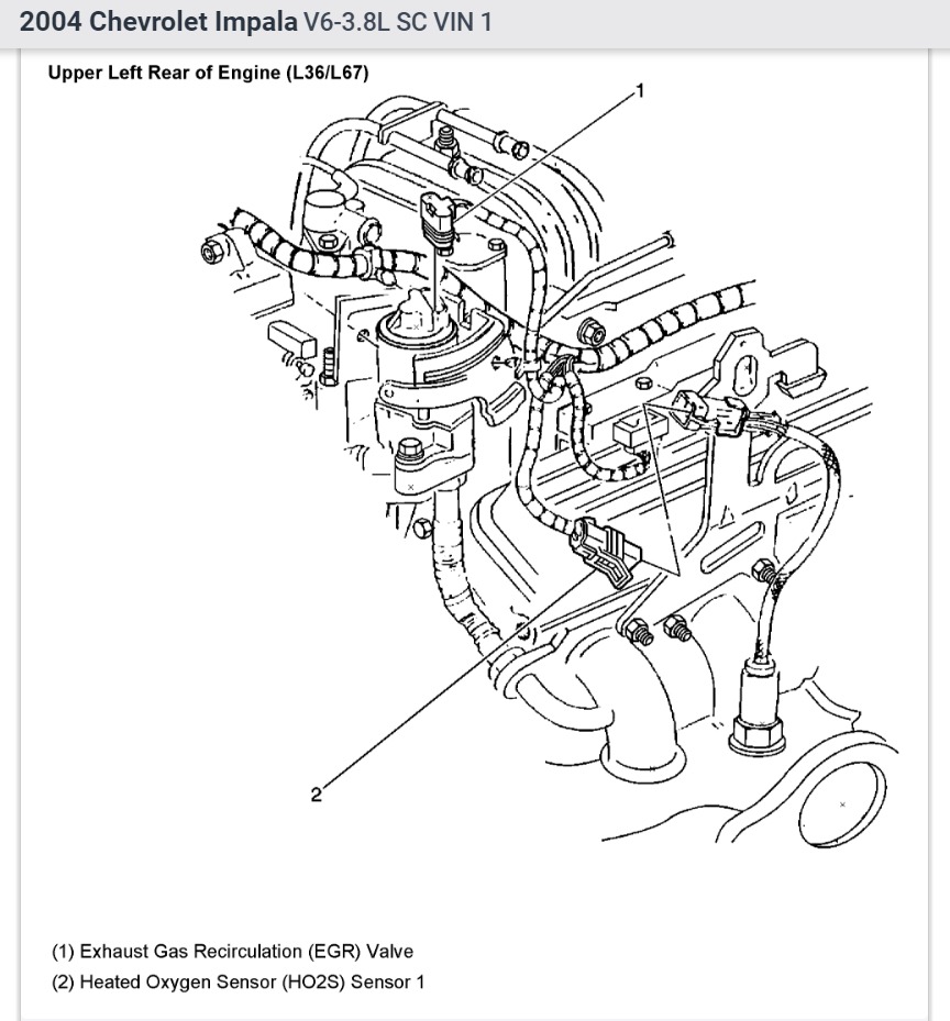 2004 Chevy Impala Engine Diagram