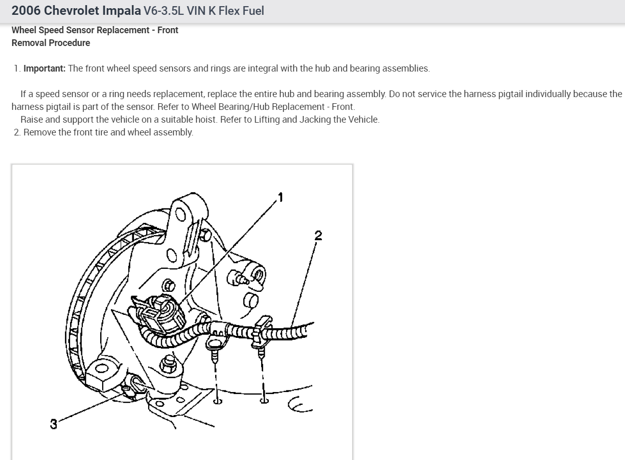 2006 Chevy Impala Engine Diagram