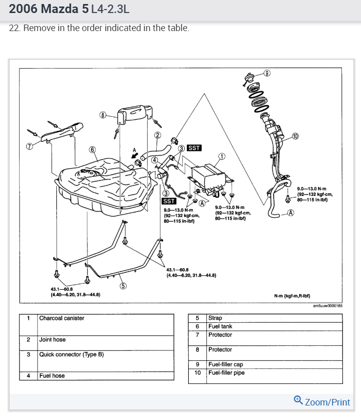 File: Mazda Fuel Filter Location