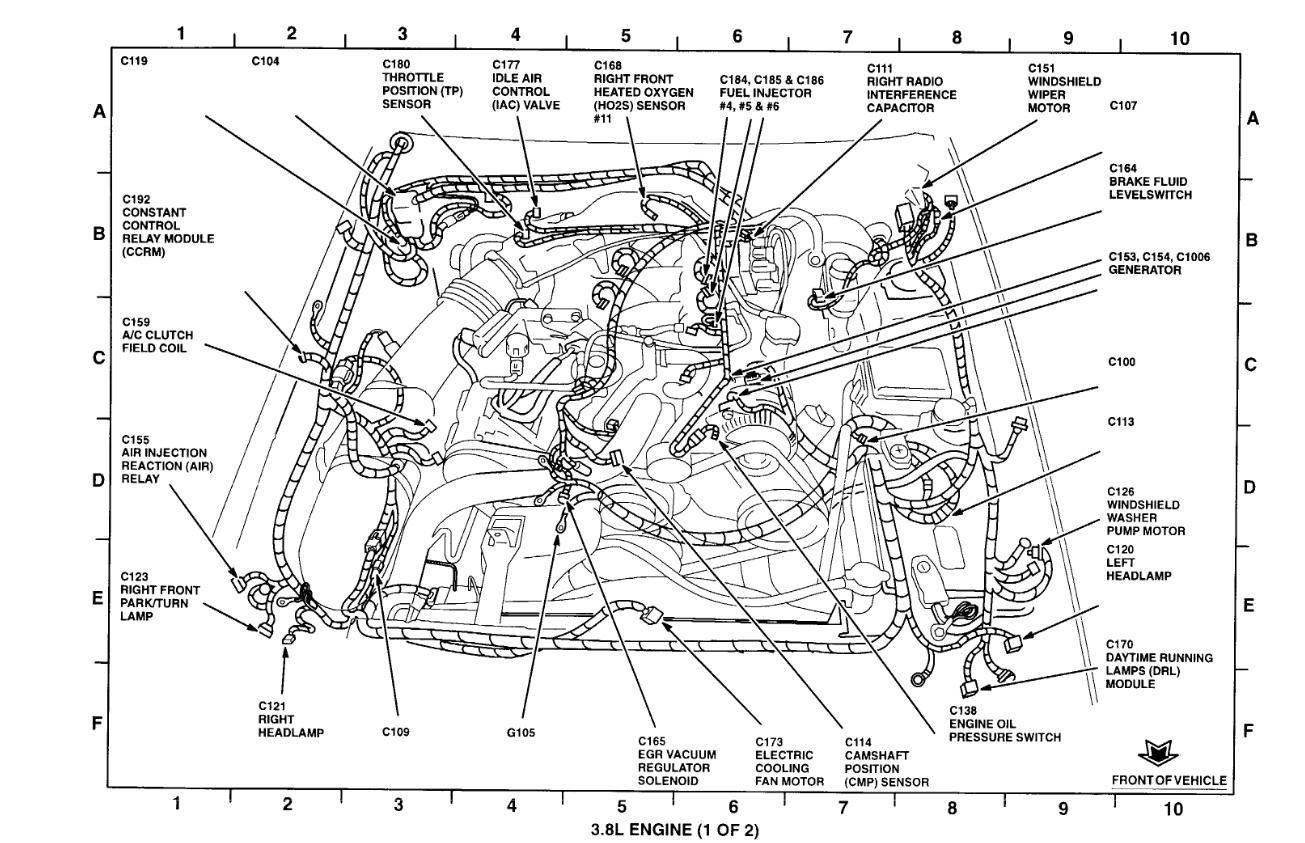 Diagram  1999 Ford Mustang Fuel System Diagram Full