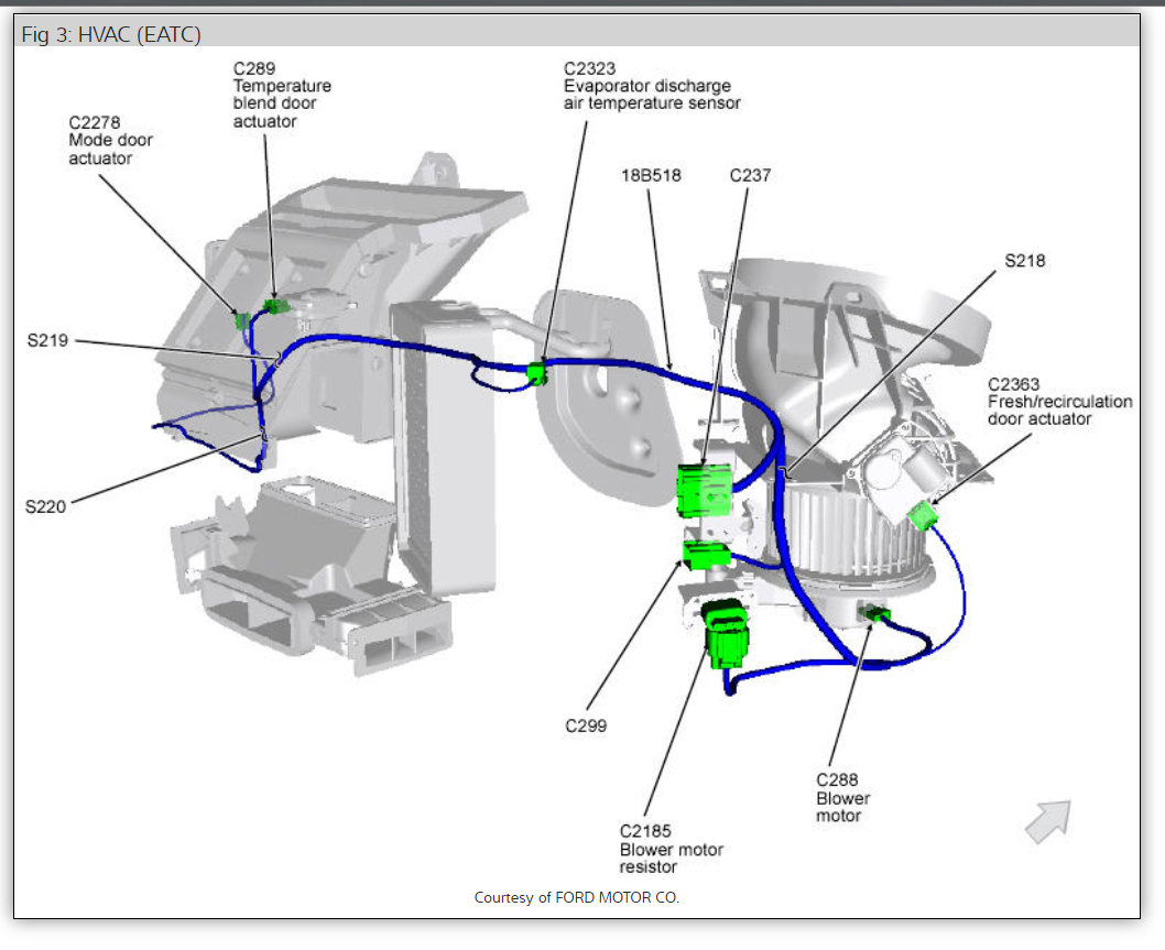 Navigator Climate Control Not Working, Blower Does Not ... lincoln ac motor wiring diagram 