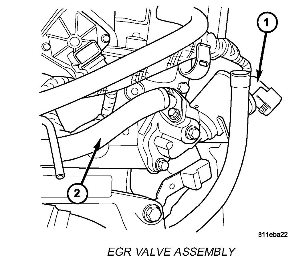 EGR Valve Where Is the Egr Valve Located on a 2006 Dodge Stratus