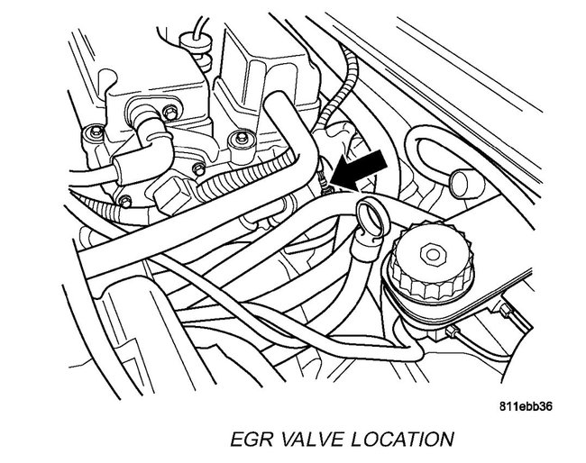 EGR Valve Where Is the Egr Valve Located on a 2006 Dodge Stratus