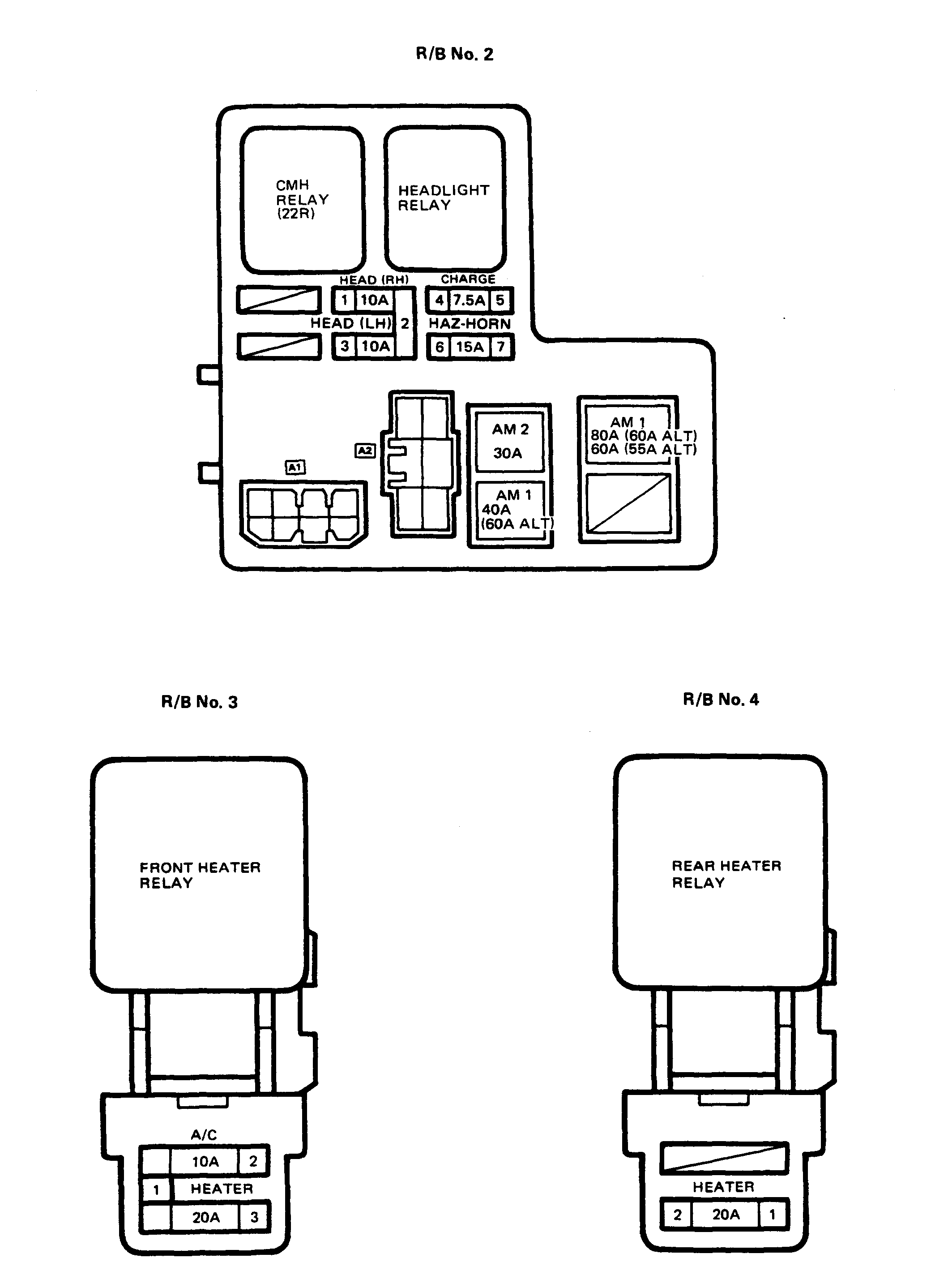 1987 Toyotum 4runner Sr5 22re Efi Wiring Diagram