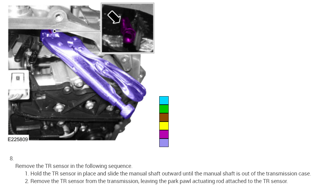 Transmission Range Sensor Location Cannot Find the Transmission