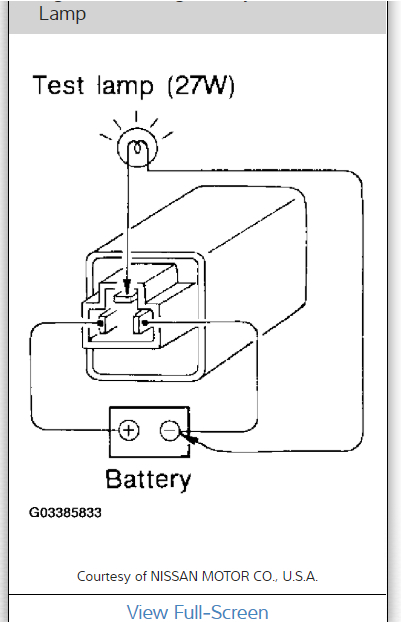 Turn Signal Relay Location: 2003 Nissan Xterra Turn Signal Relay