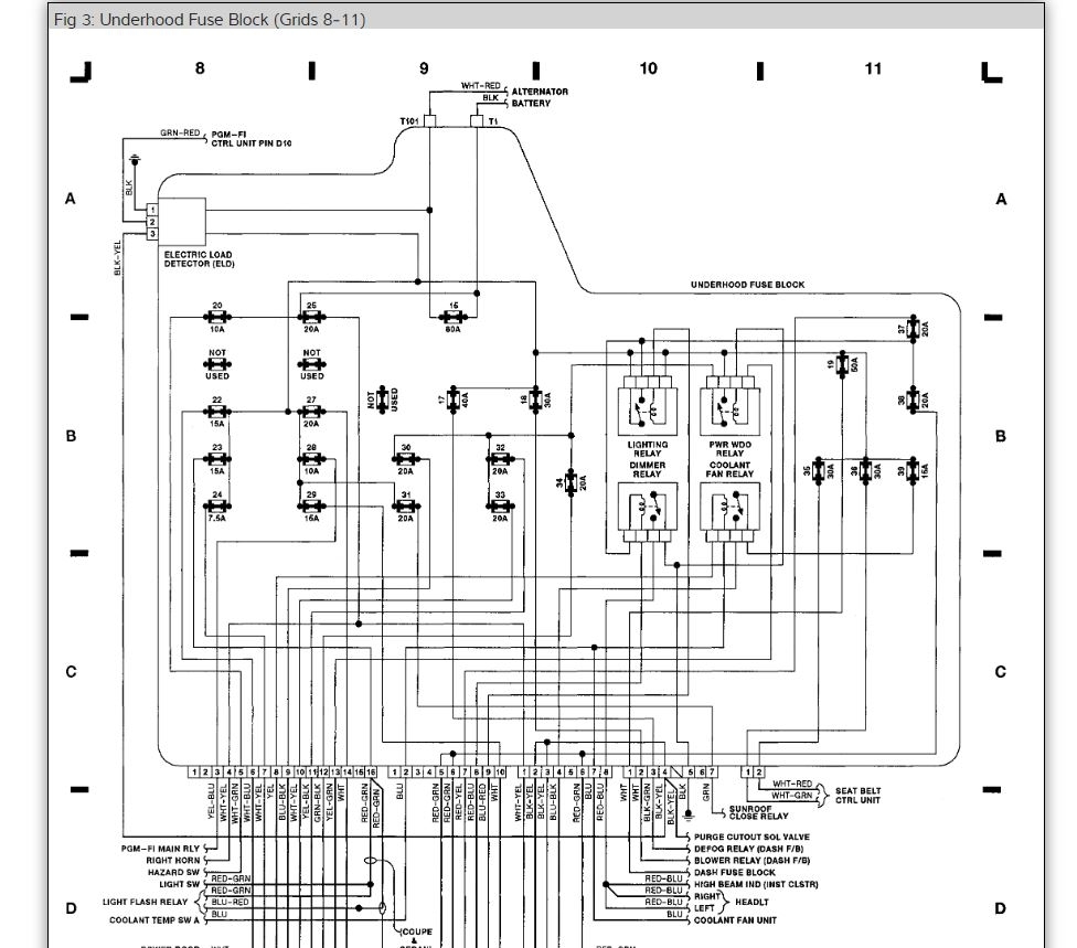 1999 Honda Civic Ignition Wiring Diagram Images