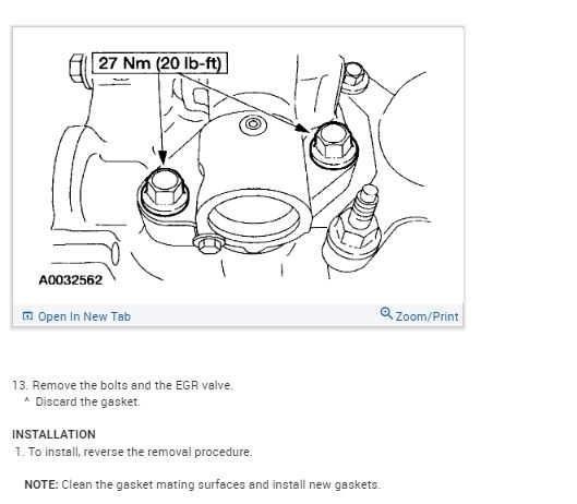 EGR Valve Replacement: How Do I Replace the EGR Valve on My 2.3L