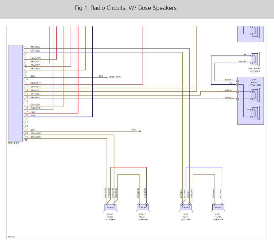 Need Color Coded Factory Radio Wiring  Ok  So I Bought