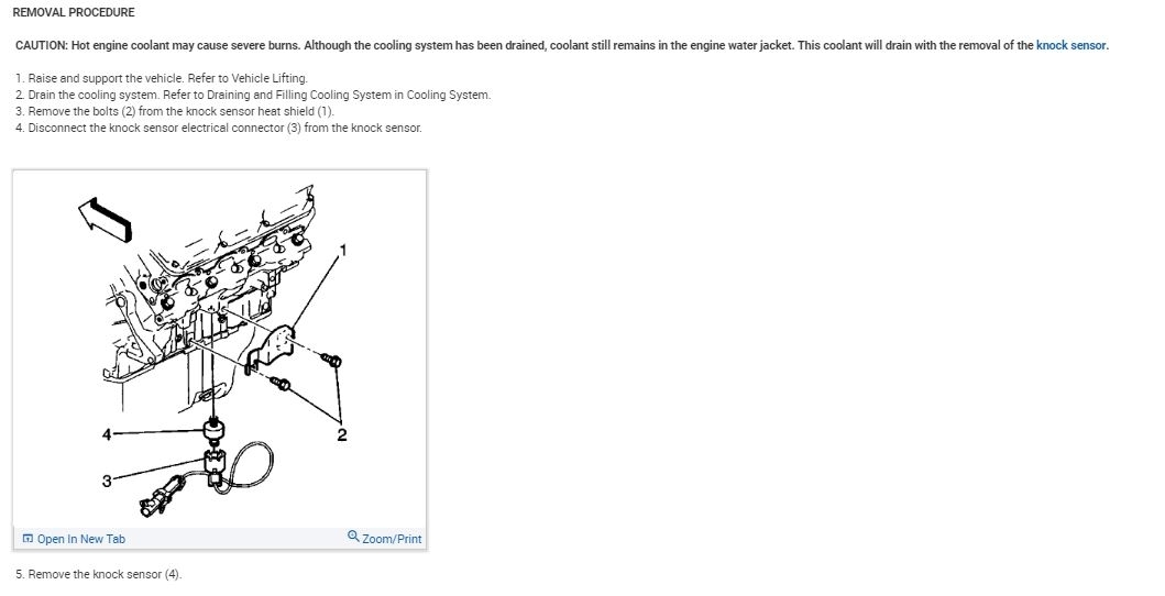 Knock Sensor How Do You Remove the Knock Sensor on the Back Side