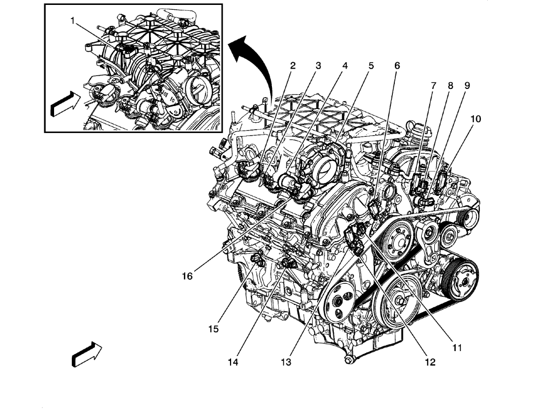 Camshaft Sensor, Code P0017 I Have a Code P0017. Bank 1, Rear