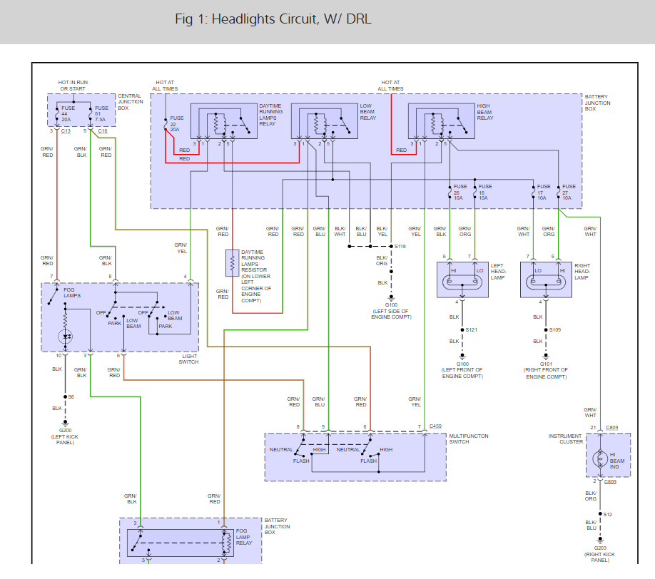 Headlight Not Working Front Headlight (right Side) Does Not Work...