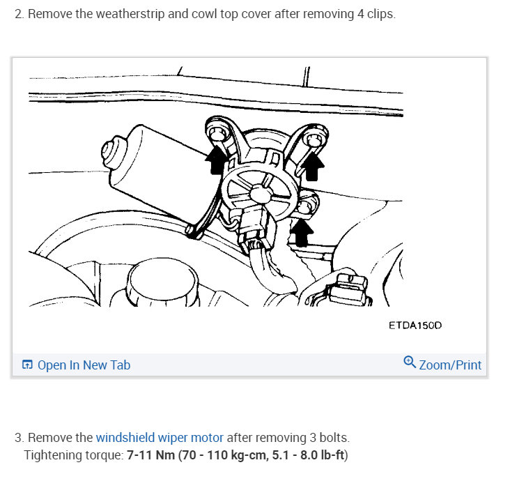 Wiper Motor Not Working Fuse Keeps Blowing. Only Getting Power to...