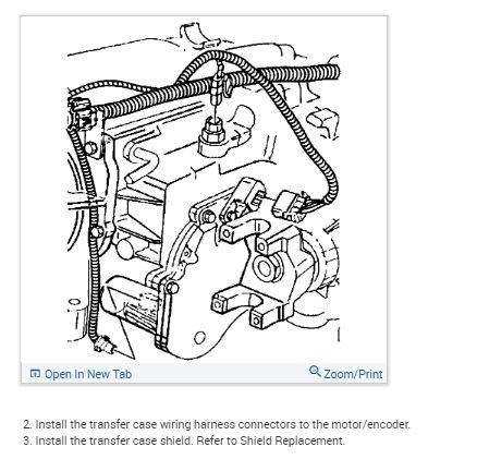 96-99 Chevy 1500 Transfer Case Module EMC