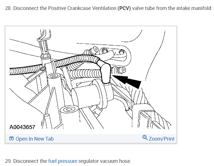 Vacuum Hose Placement Behind the Engine I Have a Vacuum Hose