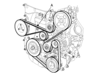 2012 Kia Forte Ex Serpentine Belt Diagram. how do i change serpentine