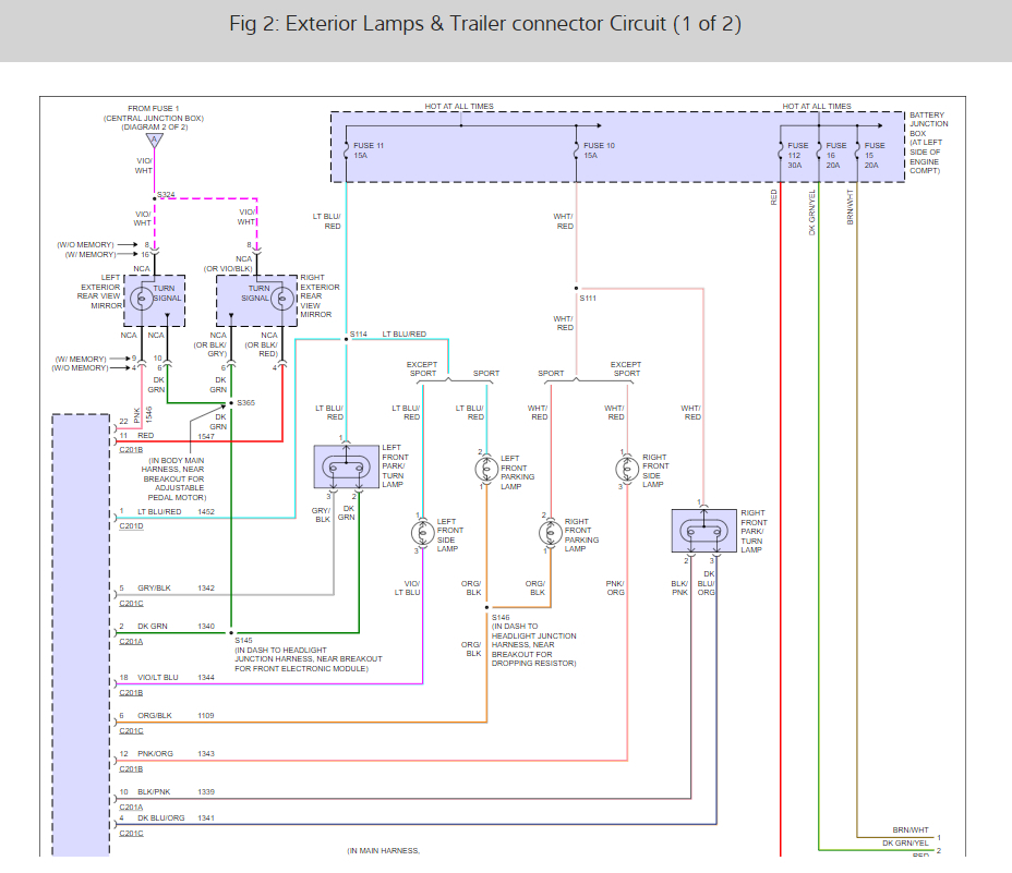 Rear Lights Not Working Right Rear Blinker, Left Brake Light,