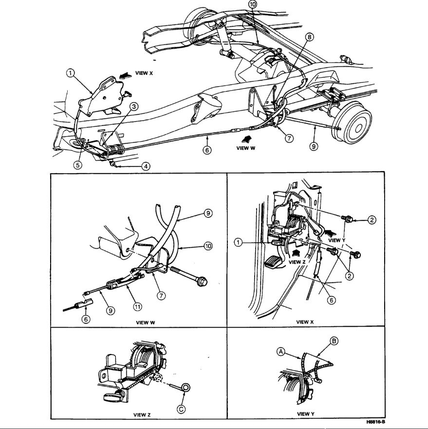 23 1995 Ford Ranger Rear Brake Assembly Diagram Wiring Diagram Niche