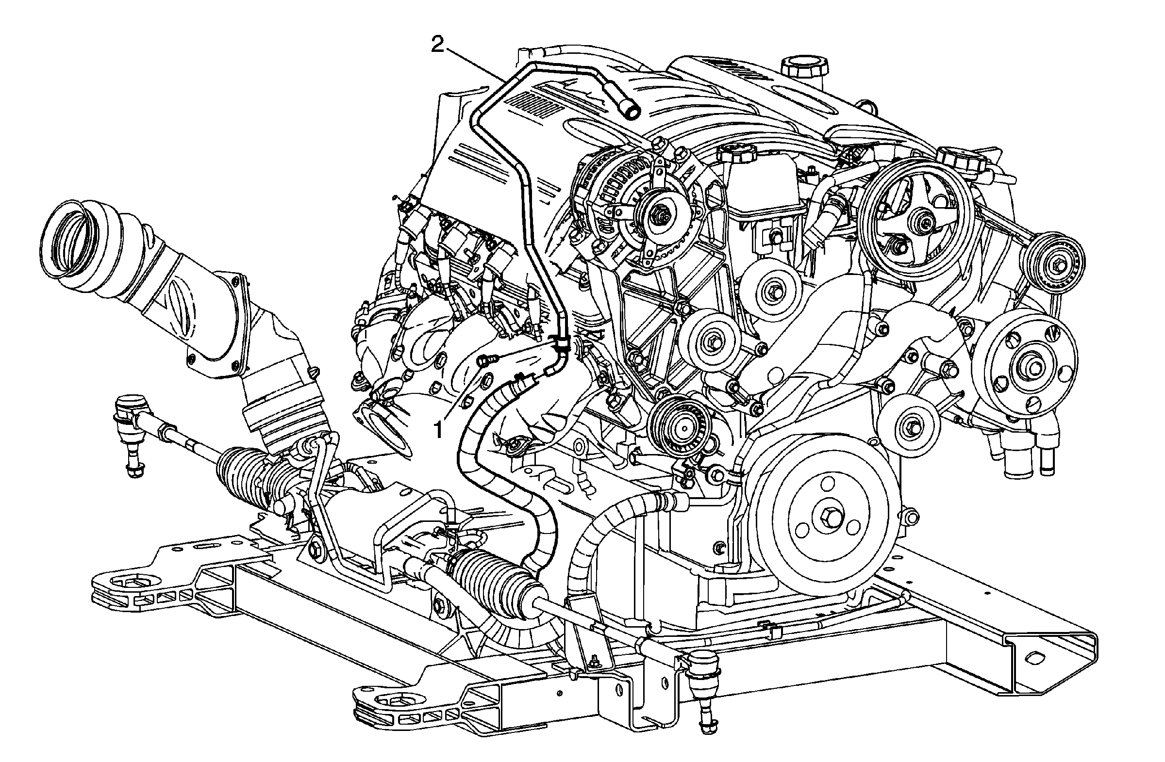 Power Steering Fluid Power Steering Fluid Foams Up and Overflows.