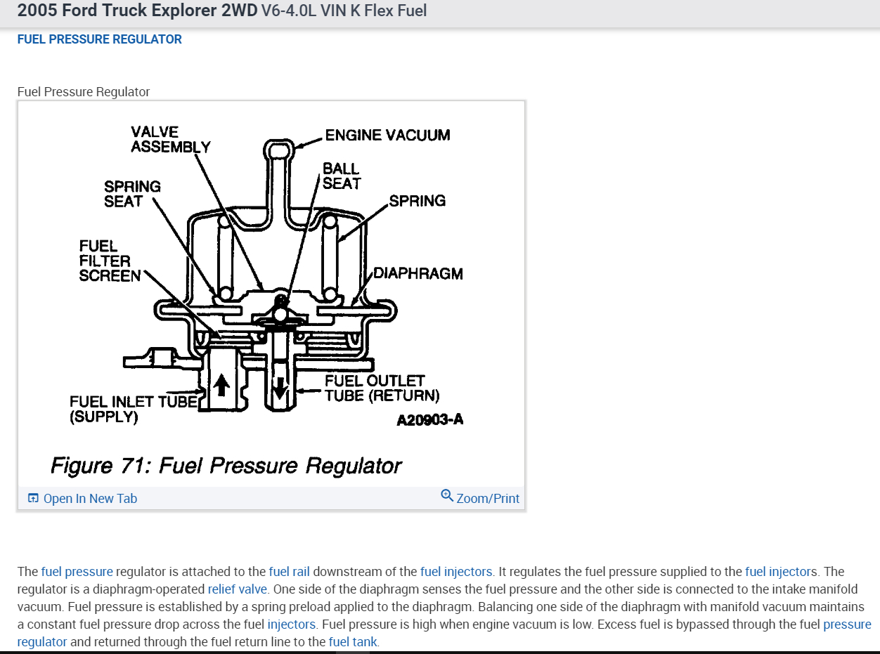 Ford Explorer Fuel Filter Diagram