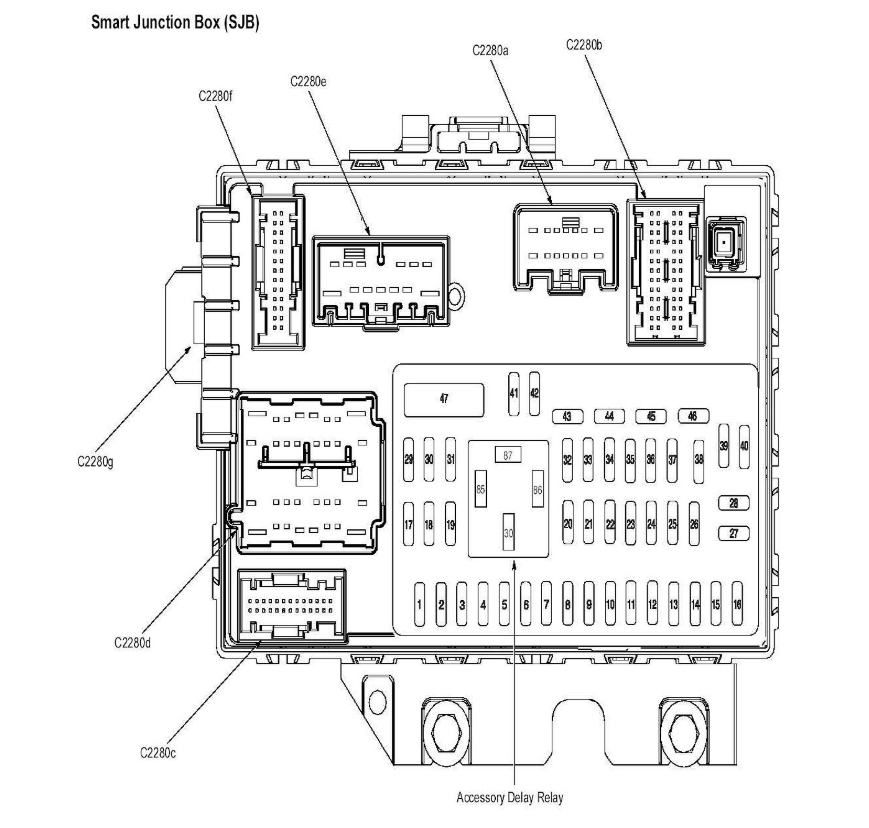 2008 Ford Focus Fuse Diagrams  I Am Looking For 2008 Ford