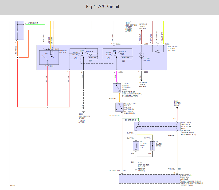 Blower Motor Not Working After Charging A/C