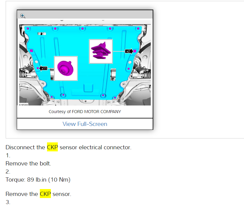 Crankshaft Sensor(s) Location to Replace Check Engine Light Is On...