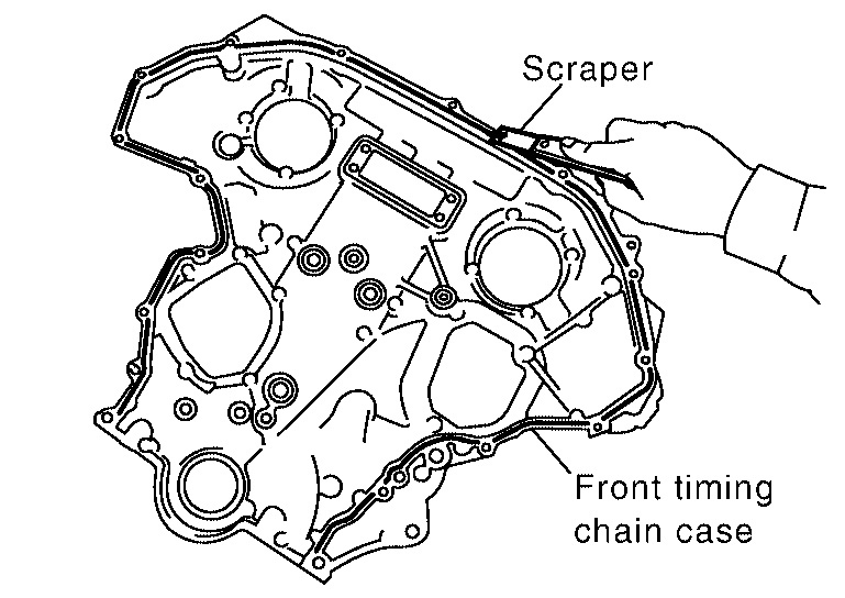 Timing Chain One Tooth Off Vq35d Engine, Dual Cam. Primary