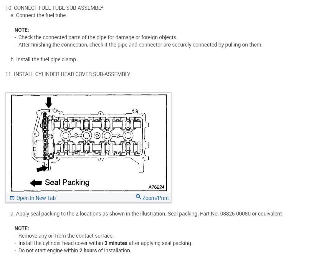 Fuel Injectors Not Sealing Properly I Replaced the Fuel Injectors...