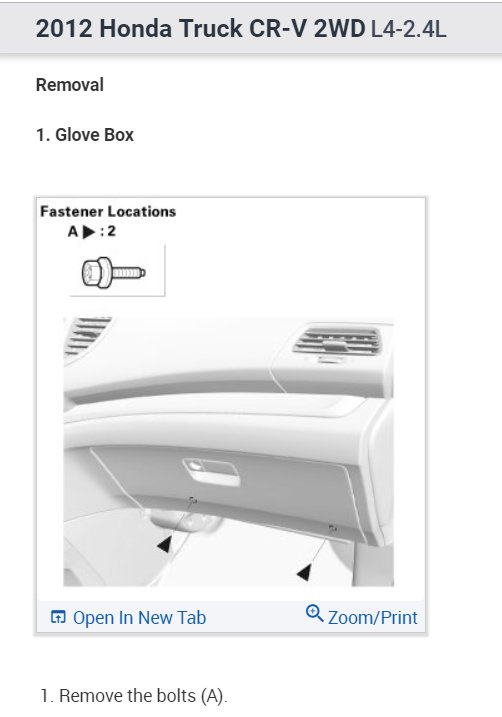Glove Box Removal How to Remove Glove Box to Change Cabin Filter?