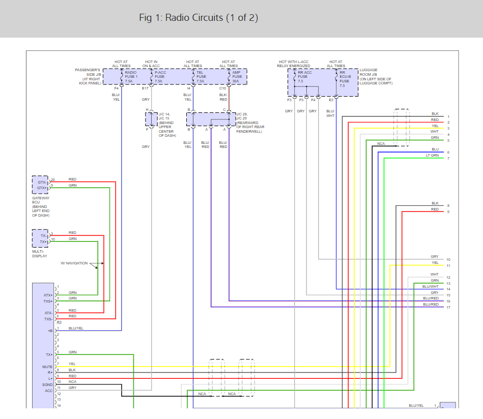 Lexus Ls430 Mark Levinson Wiring Diagram - Wiring Diagram