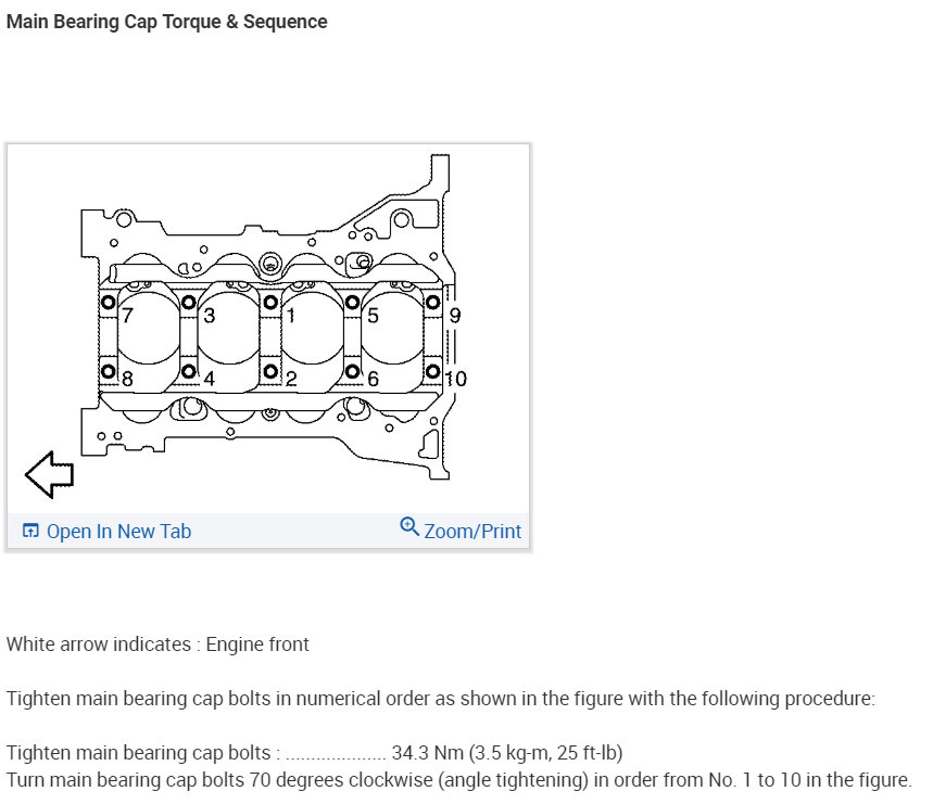 Big End Bearing Caps Torque Settings Hi. I’m Looking for Torque...