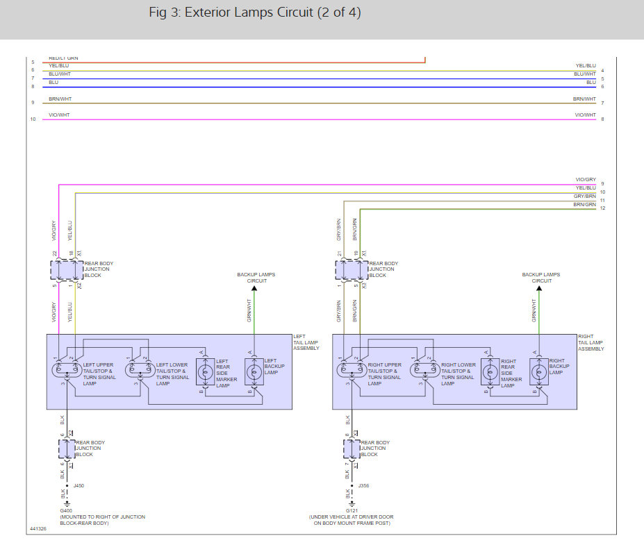 Running Lights Stopped Working My Rear Running Lights on the Left...