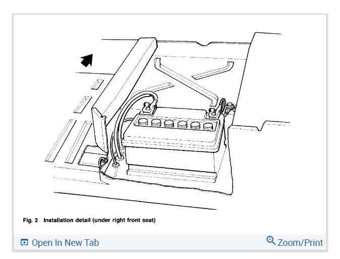 Where Is the Battery Located Where Is the Battery for a 88