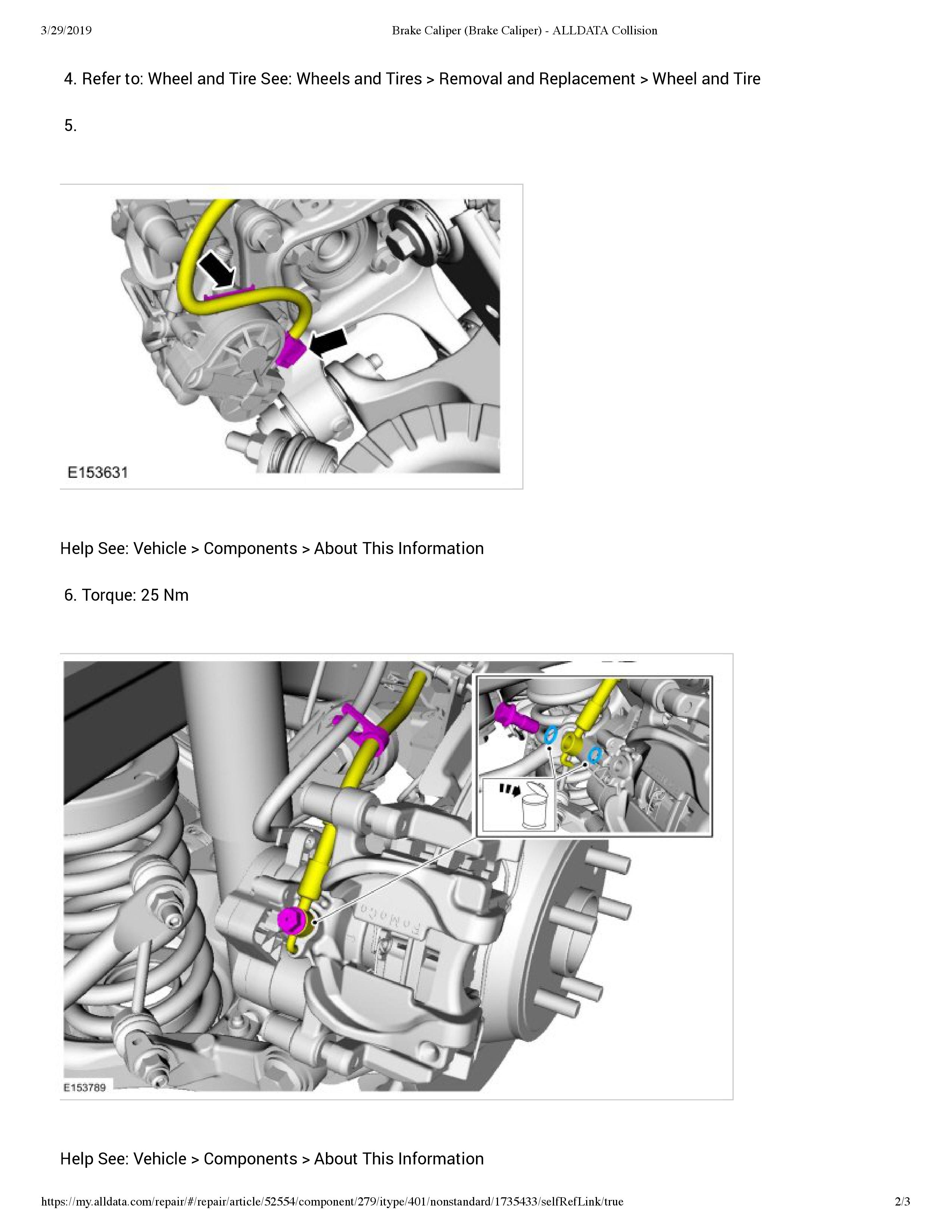 2011 ford edge brake booster replacement on Brake Bleeding Instructions Needed Had The Rear Left Caliper Lock