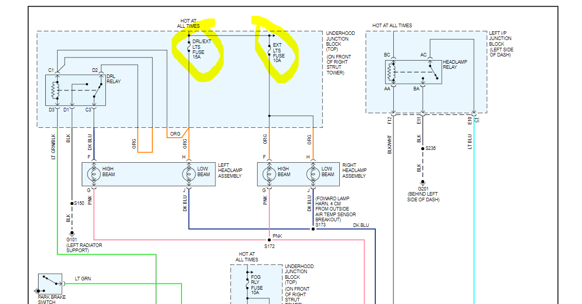Headlights Both Low and High Stopped Working