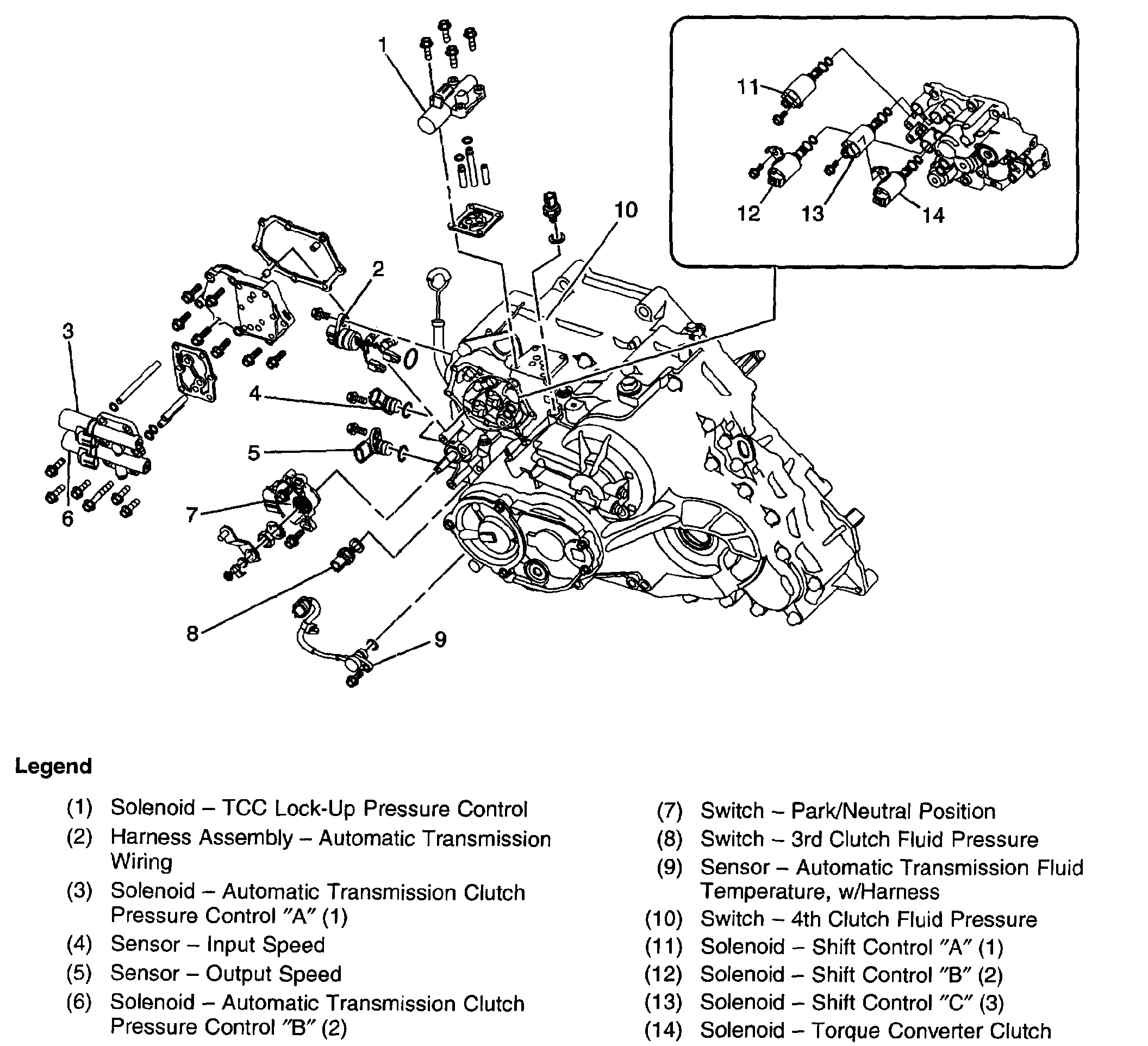 Transmission Control Solenoid I Am Having Trouble Finding Part