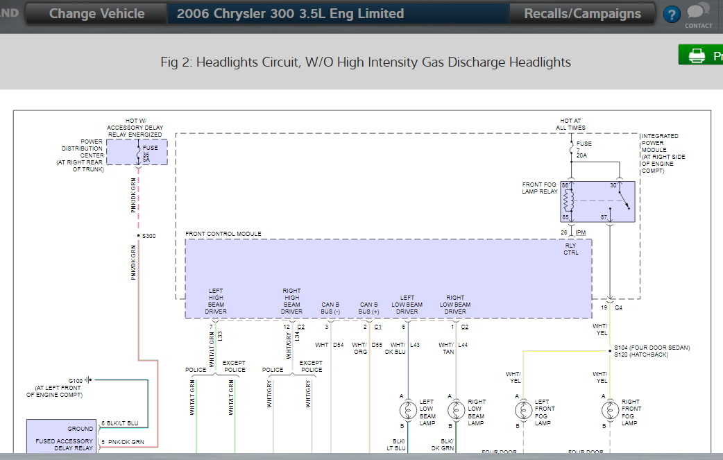 High Beam and Windshield Wiper Fuse Keeps Blowing