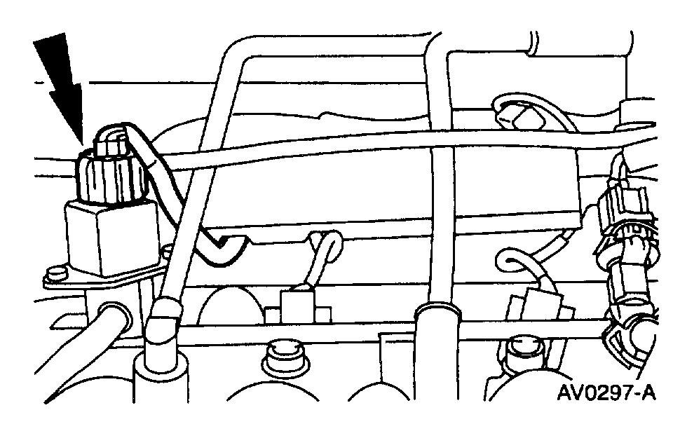 Fuel Rail Pressure Sensor Location Check Engine Light Came On,