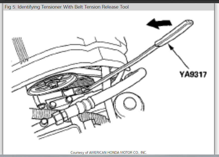 Serpentine Belt Bolt Broke Noticed You Answered a Question