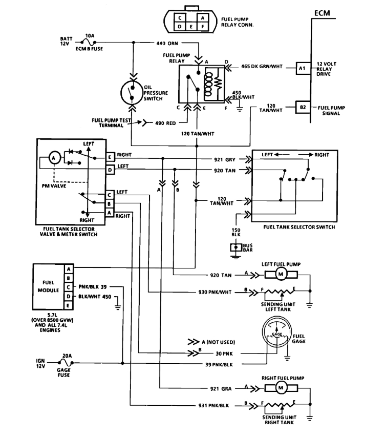 1998 Chevy S10 Fuel Pump Wiring Diagram.