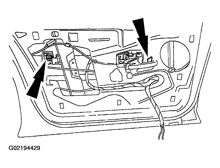 2002 Ford Explorer: Need Diagram for 2002 Ford Explorer Window