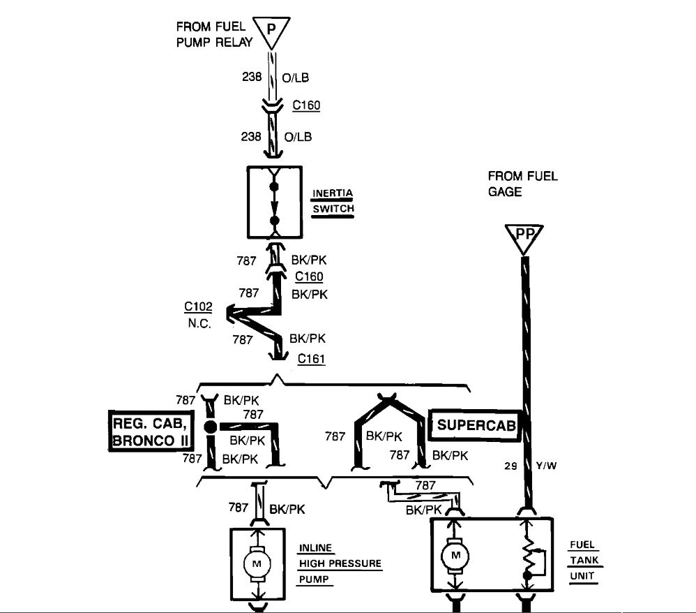 1988 Ford Ranger 2 9 Fuel Pump Wiring Diagram - Wiring Diagram