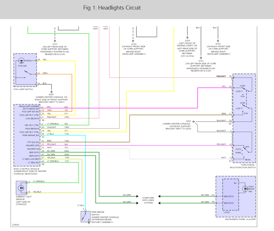 Pontiac G6 Wiper Wiring Diagrams