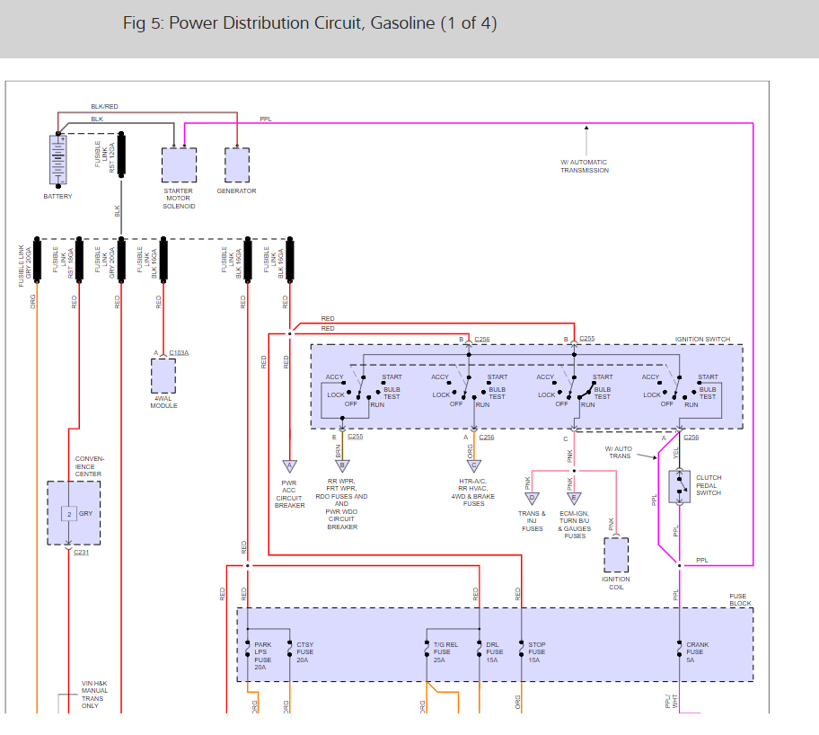 Junction Block Wiring on Fire Wall : There Is Three Wires From the...