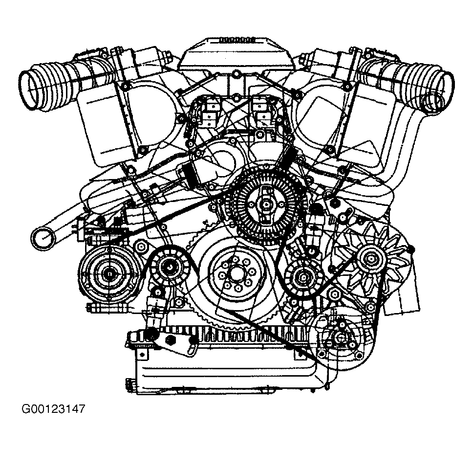 2000 BMW 540i: How Do I Install the Serpentine Belt ... 2000 bmw 323i blower motor wiring diagram 
