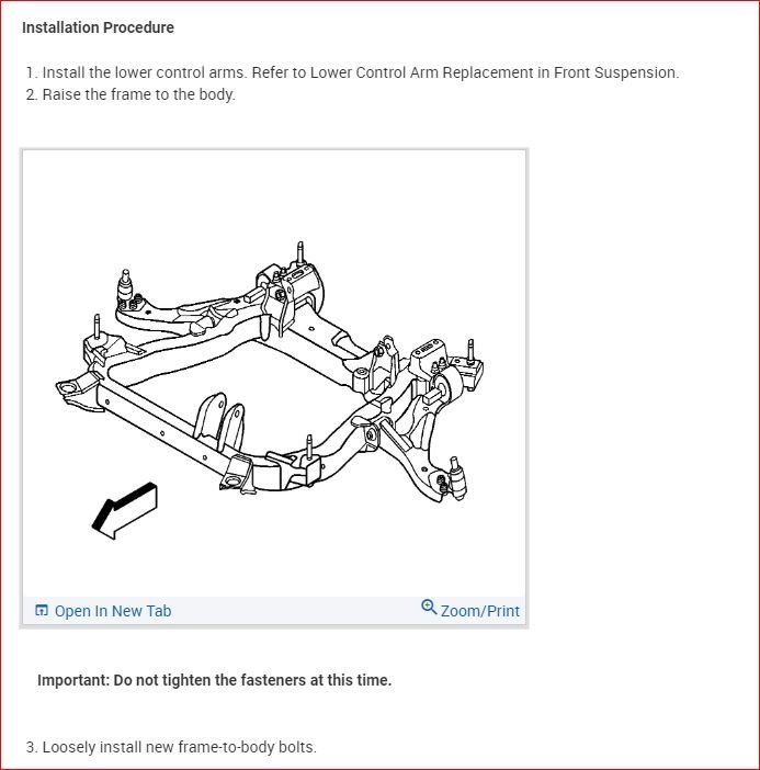 Sub Frame Replacement I Was Just Wondering if It Is Possible to